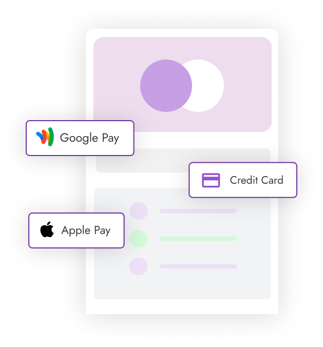 Support For Apple Pay And Google Pay