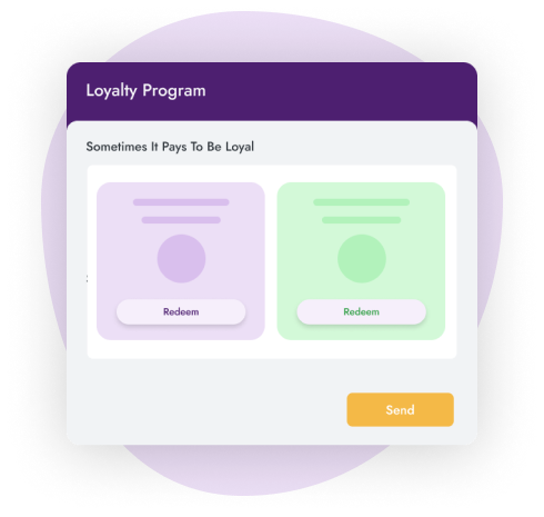 Custom Loyalty program for Eyebrow Threading Software